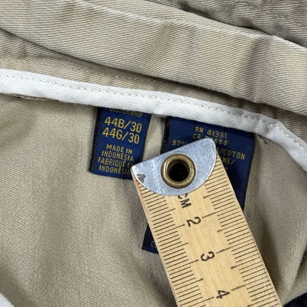 Polo Ralph Lauren Tan Chino Pants 44B x 30 Western RRL Jean Style Preppy X